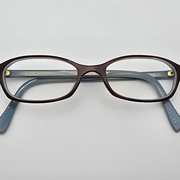 Oliver Peoples Alix OV5164 1100 Havana on Blue Eyeglasses Frame Italy 49-16-140